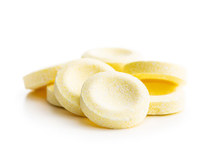 Colorful hard candies.