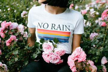 no rain,no rainbow.