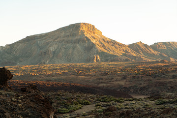 Fototapeta na wymiar Teide Volcano crater in Tenerife Island, Canary Islands
