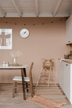 Interior of kitchen
