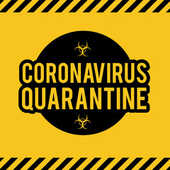 Stop Coronavirus COVID-2019 on blue background. Virus 2019-nCoV cells.