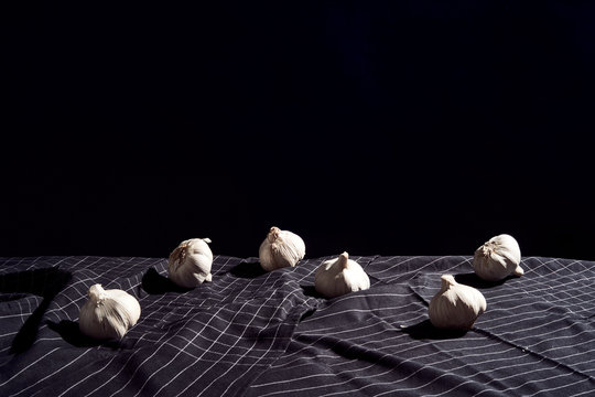 Garlic still life