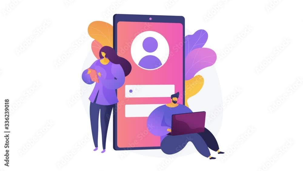 Poster user verification. unauthorized access prevention, private account authentication, cyber security. p