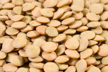 many delicious and nutritious dried lentils
