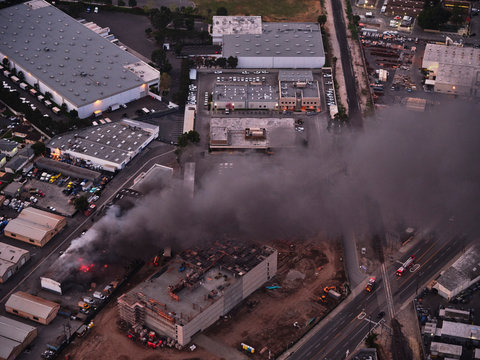 Structure Fire South Los Angeles