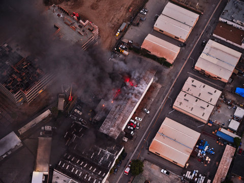 Structure Fire South Los Angeles