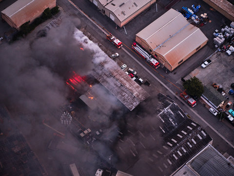 Structure Fire South Los Angeles