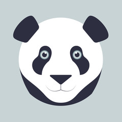 Panda rostro, logo