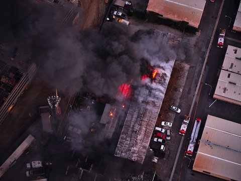 Structure Fire South Los Angeles