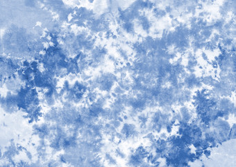 tie dye pattern hand dyed on cotton fabric abstract texture background.