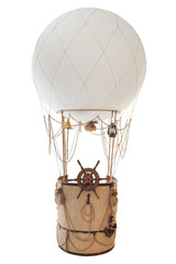 decorative aerostat on a white background