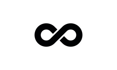 infinity symbol or sign, infinity icon vector illustration