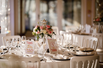 carousel theme wedding table set