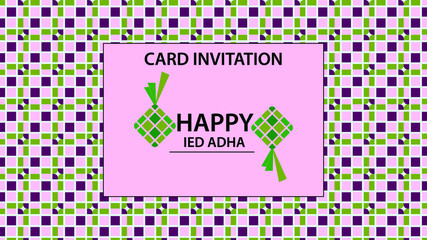 invitation card templates for Eid / Adha, Ramadan celebrations