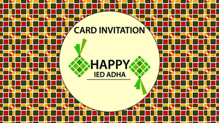 invitation card templates for Eid / Adha, Ramadan celebrations