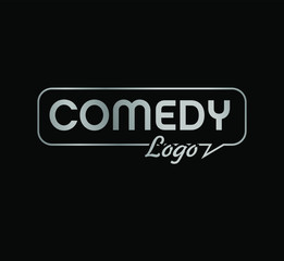 illustration - logo on the theme of performances, stand-up etc.