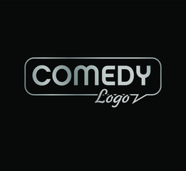 Fototapeta premium illustration - logo on the theme of performances, stand-up etc.