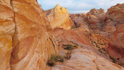 Awesome landscape in the Valley of Fire