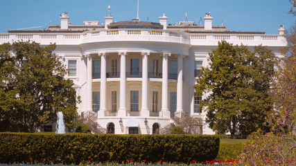 Obraz premium Famous Oval Office at The White House in Washington DC