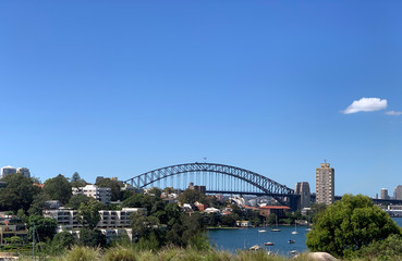 Naklejka premium The Harbour Bridge at Sydney 