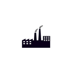 Industrial icon on white background.