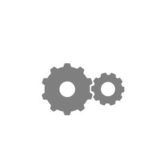 Gear or cog icon on white background.