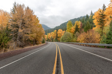 Fototapeta premium Autumn Roadtrip