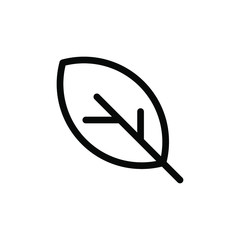 Leaf icon template