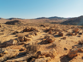 Fototapeta na wymiar View of Namib desert, Namibia