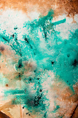 Textura realizada con acrilico liquido y agua sobre lienzo por el autor de la fotografia 