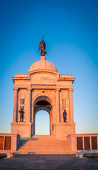 Civil war monument in Gettysburg