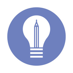 bulb light block style icon