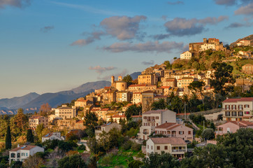 Fototapeta premium Village d'Oletta