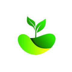 Agriculture and farm logo design vector