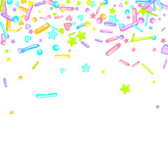 Sprinkles grainy. Cupcake dessert bakery confetti