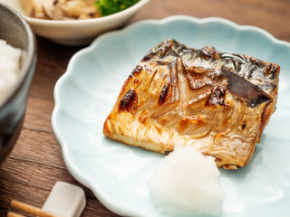 さばの塩焼き