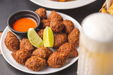 Kibe Fried meat balls