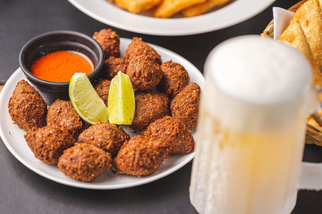 Kibe Fried meat balls