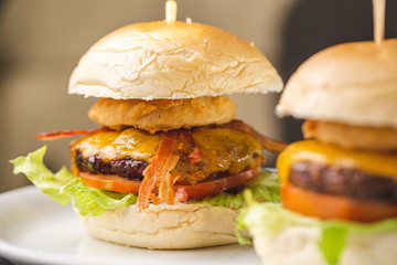 Burger Hamburger Bacon Onion