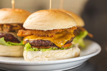 Burger Hamburger Bacon Onion