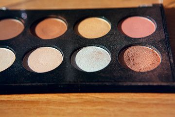 set of main cosmetic smears for face