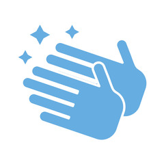 hand washing line style icon