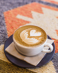 cappuccino latte art