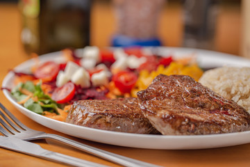 steak meal