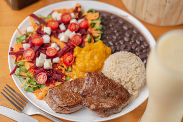 steak meal