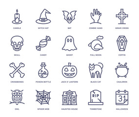 Halloween Icons.