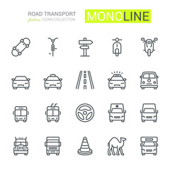 Road Transport Icons - 336284011