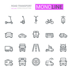 Road Transport Icons