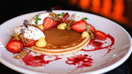 fancy pancakes