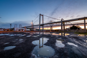 Sunrise in Crockett, California